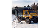 Mercedes Benz Unimog 4x4 Karavan tip Dört çeker Arazi Aracı